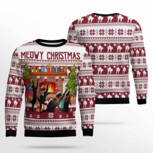 Meowy Christmas Ugly Christmas Sweater