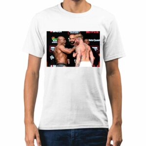 Mike Tyson Slaps Jake Paul Shirt