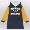 Milwaukee Baseball Blanket Hoodie 1