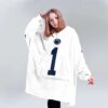 Nittany Lions 1 Football Unisex Blanket Hoodie 2