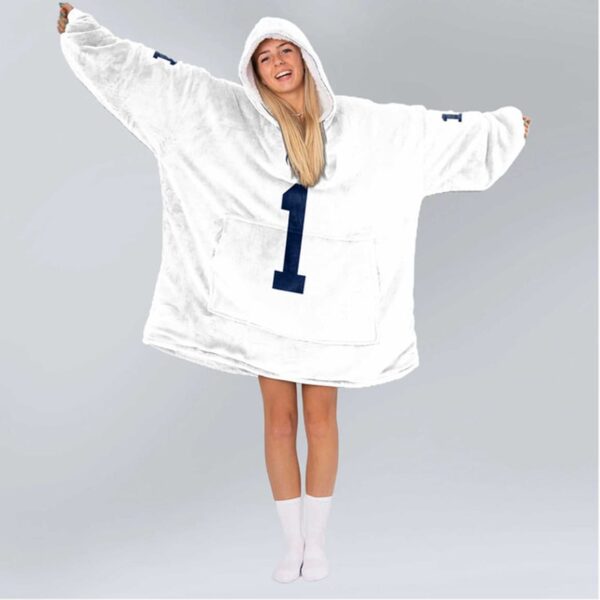 Nittany Lions 1 Football Unisex Blanket Hoodie 4