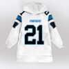 Panthers 21 Chinn Football Unisex Blanket Hoodie 1