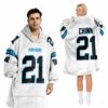 Panthers 21 Chinn Football Unisex Blanket Hoodie 2