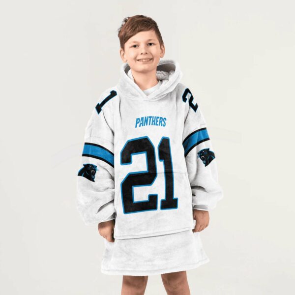 Panthers 21 Chinn Football Unisex Blanket Hoodie