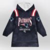 Patriots Brady 12 Football Unisex Blanket Hoodie