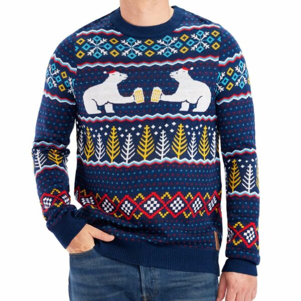 Polar Bear Party Ugly Christmas Sweater