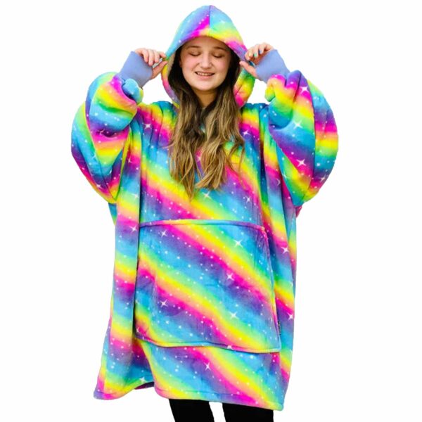 Rainbow Blanket Hoodie