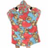 Red Heart Pugs Blanket Hoodie