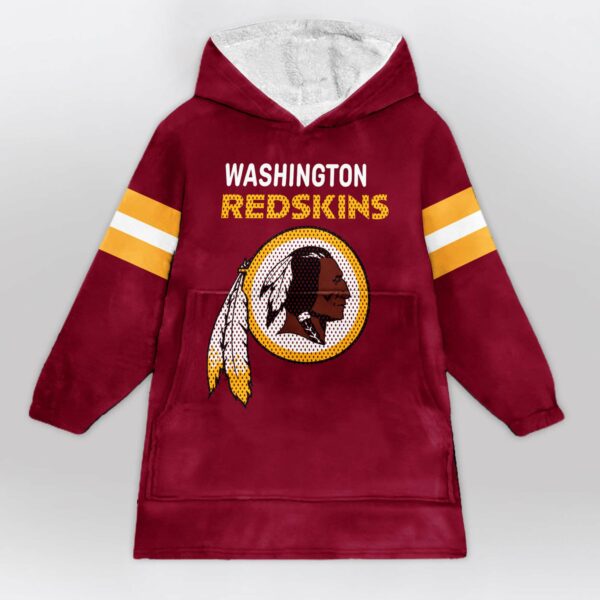 Redskins 5 Daniels Football Unisex Blanket Hoodie 1