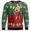 Santa Gym Ugly Christmas Sweater