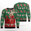 Santa Gym Ugly Christmas Sweater