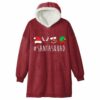 Santa Squad Blanket Hoodie