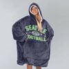 Seattle Football Blanket Hoodie 2