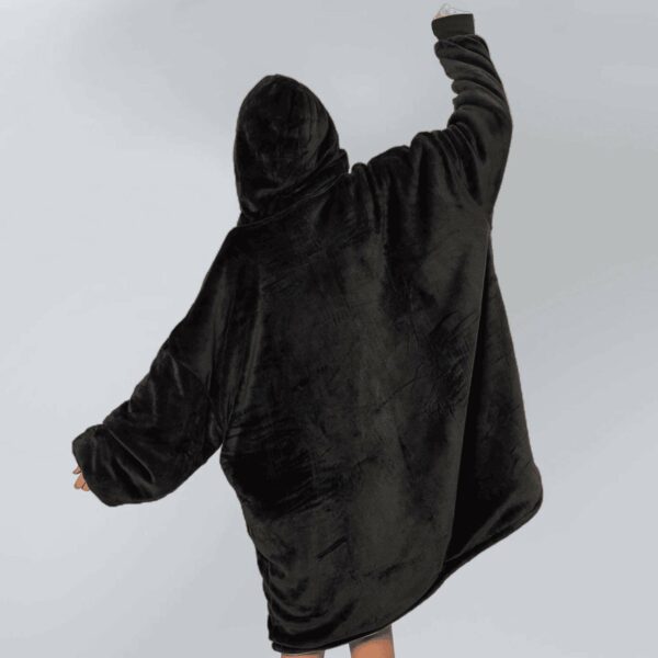 Steel Mode Football Blanket Hoodie