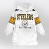 Steelers Watt 90 Football Unisex Blanket Hoodie 1