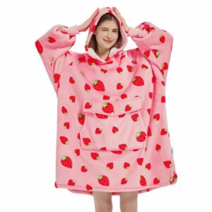 Strawberry Blanket Hoodie