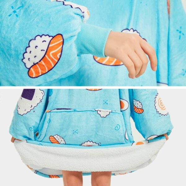 Sushi Blanket Hoodie