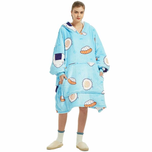 Sushi Blanket Hoodie