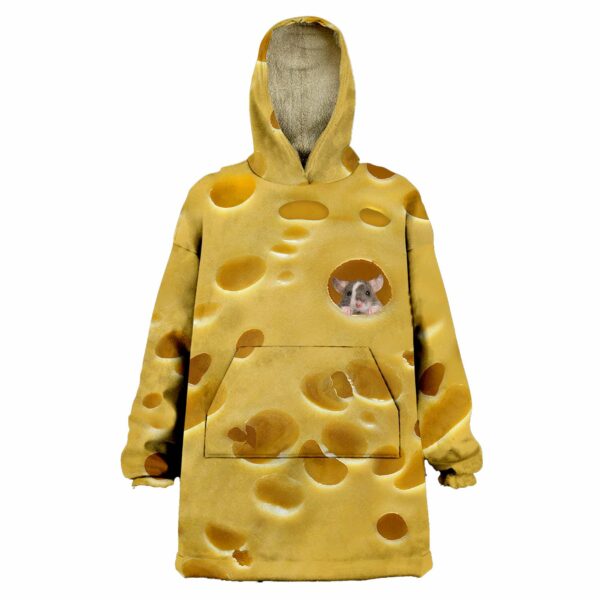 Swiss Cheese Wearable Blanket Hoodie