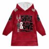 Tampa Bay Shake And Bare Mayfield 6 Football Unisex Blanket Hoodie