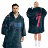 Texans Stroud 7 Football Unisex Blanket Hoodie