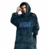 Texans Stroud 7 Football Unisex Blanket Hoodie