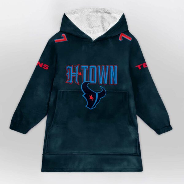 Texans Stroud 7 Football Unisex Blanket Hoodie