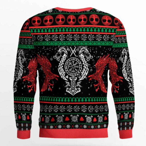 Too Many Idiots Not Enough Axes Ugly Christmas Sweater