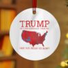 Trump Better Coverage Than Verizon Can You Hear Now Trump Vance Can You Hear Us Now Ornament 1