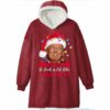 Trump Its Beginning To Look A Lot Like I Told You So Blanket Hoodie