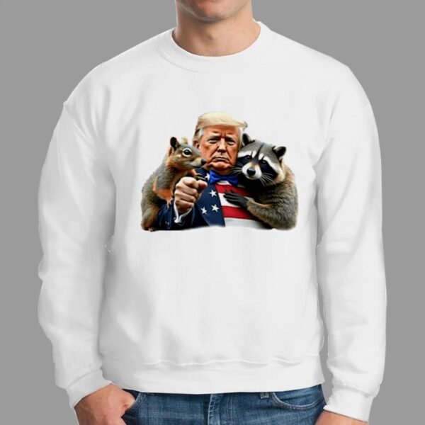 Trump Peanut Squirrel Raccoon Shirt