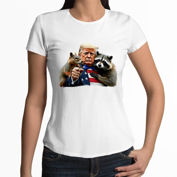 Trump Peanut Squirrel Raccoon Shirt