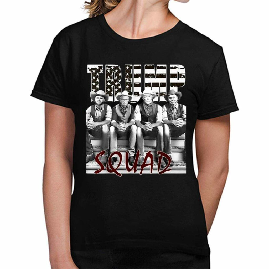 Trump Squad Cowboys Vance Kennedy Jr Elon Musk Shirt - oomium.com