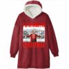 Trump Ill Be Home For Christmas Blanket Hoodie