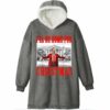 Trump Ill Be Home For Christmas Blanket Hoodie