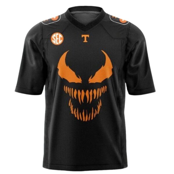 Venom Dark Mode Vols Tennessee Football Jersey 1