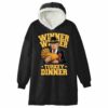 Winner Winner Turkey Dinner Trump Blanket Hoodie