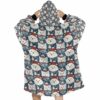 Winter Wonderland American Eskie Christmas Blanket Hoodie