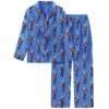 Womens America DJ Long Sleeve Pajama Set 1