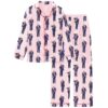 Womens America DJ Long Sleeve Pajama Set 2