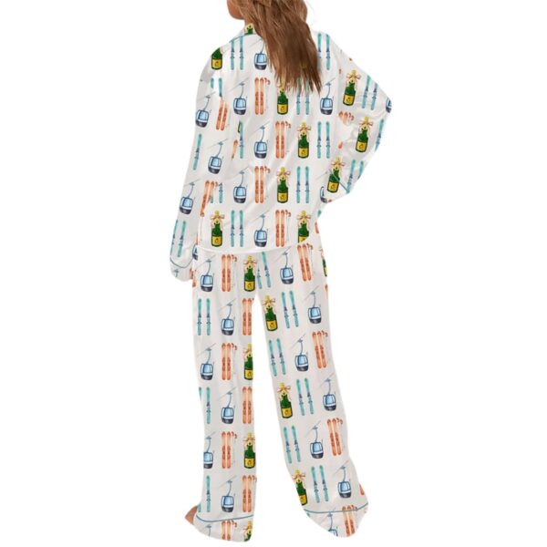 Womens Aprs Ski Holiday Pajama Set 2