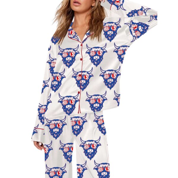 Womens Bills Football Pajama Set