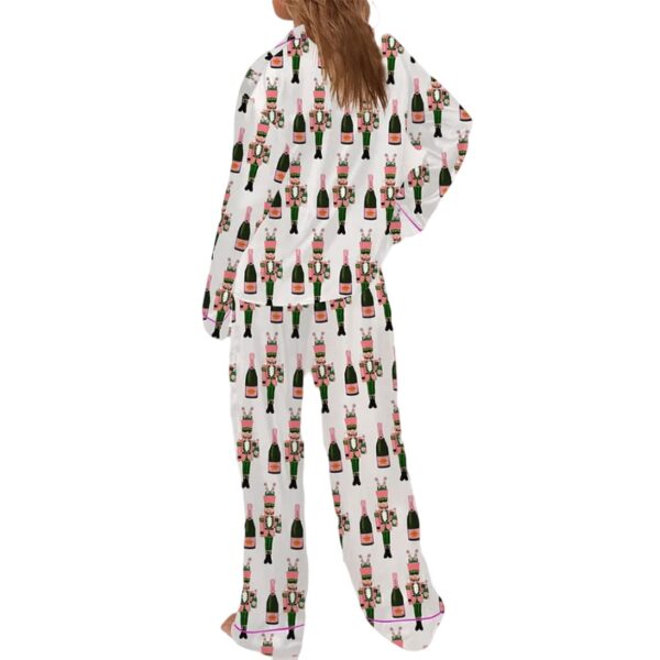 Womens Bucket Nutcracker Champagne Pajama Set 2