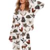 Womens Christmas Elf Pajama Set