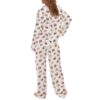 Womens Christmas Elk Pajama Set 5