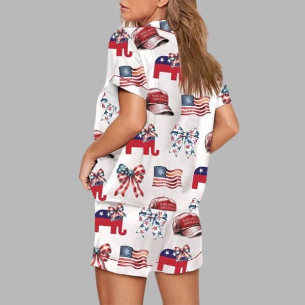 Womens Coquette America 2024 Pajama Set 2