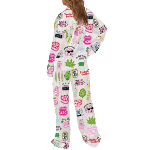 Womens Stoner Girl Pajama Set 2