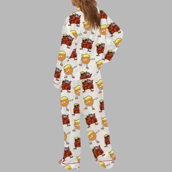 Womens Trump Thanksgiving Pajama Set 2