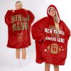 49ers Adding A New Member To The Niners Gang Football Unisex Blanket Hoodie 2