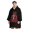 49ers Big Nick Energy Football Unisex Blanket Hoodie 3